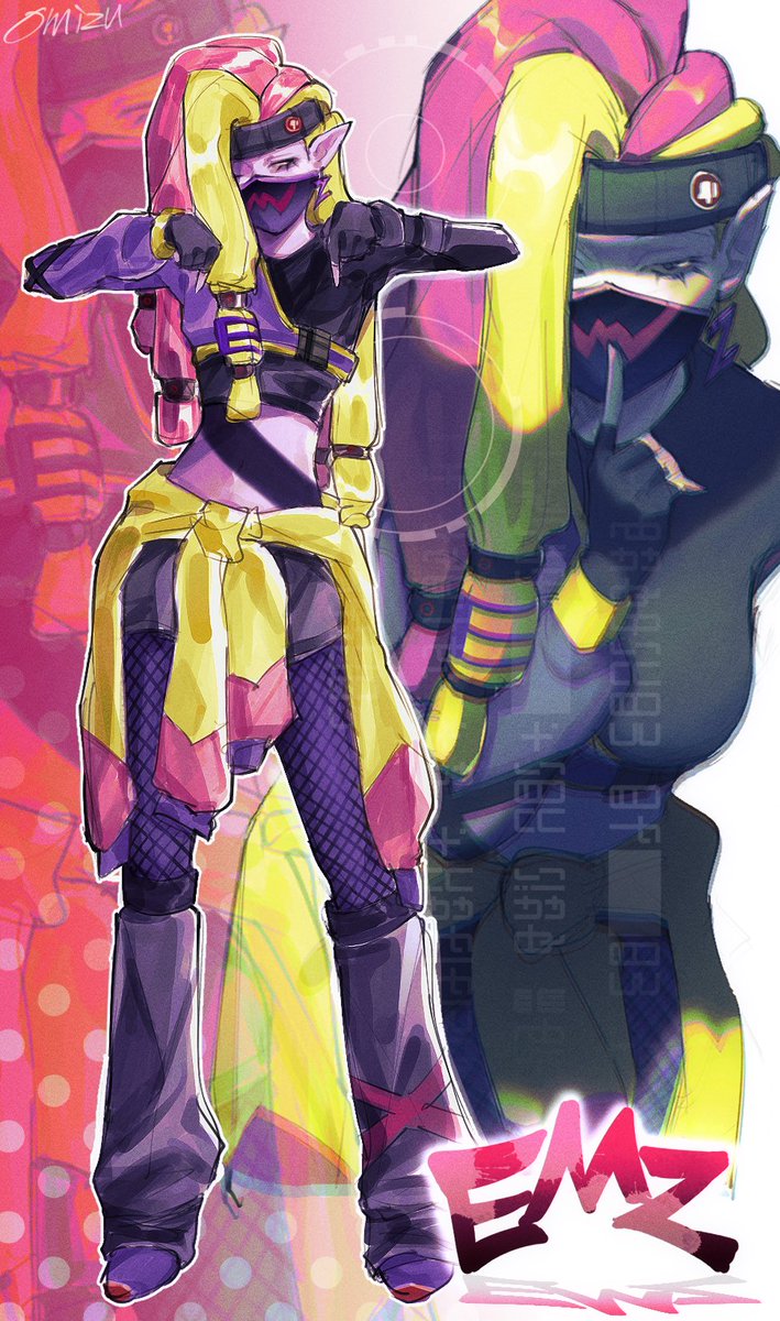 ストリートEmz💜😈
 #BrawlStarsArt   #ブロスタ鋭角部
