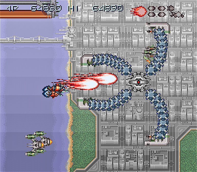 sakayu_sfc's tweet photo. #AXELAY turns 33 today!☄️
#アクスレイ は1992年9月11日の発売で、33周年です🎂
コナミのシューティングでは珍しいスーファミの単独作品。選択した武装でスタートし、やられると武装が全快してその場から再開する。ジリ貧にならないので助かります!👌
#shootemup https://t.co/ROshCPVFpR