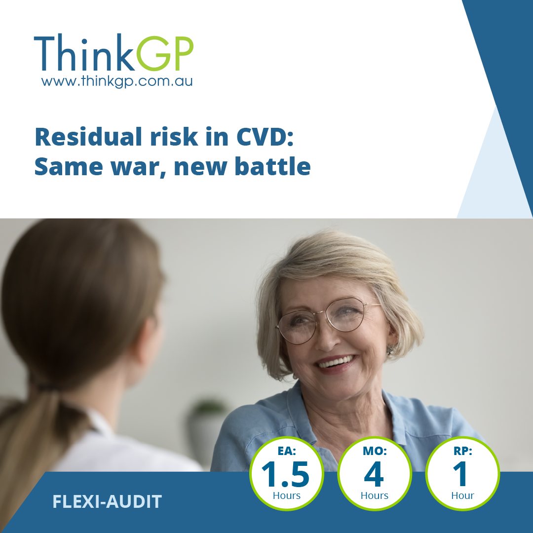This clinical audit guides you through the management of five patients with ASCVD who are overweight or obese. Review care against best practice guidelines and assess how to reduce their residual risk of an ASCVD event. bit.ly/4jkZo44

#cpd #cme #meded #gp