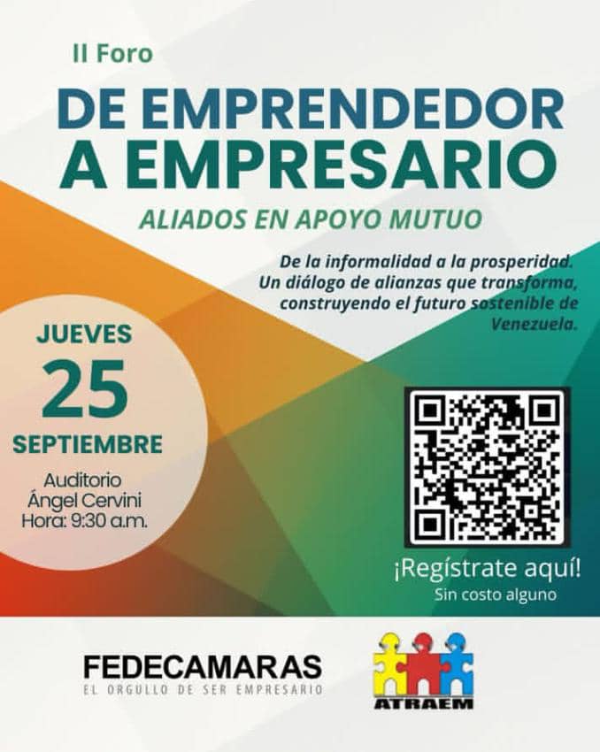 La formalización empresarial es un eje fundamental para consolidar el desarrollo sostenible, la inclusión financiera y la productividad.
Inscripción en el enlace forms.office.com/r/uT444j2uw7?o…