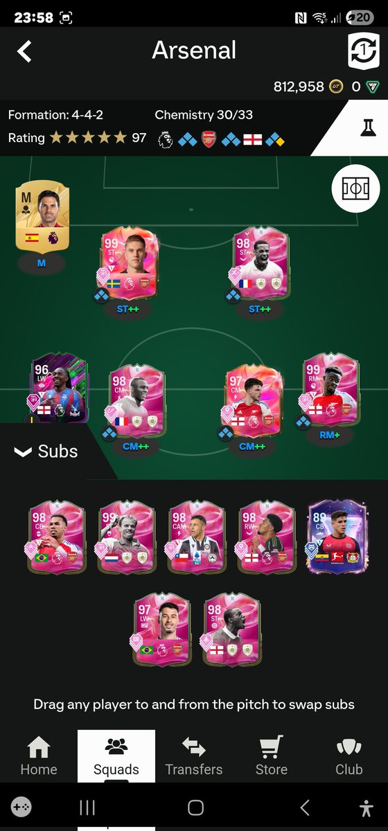 daddygooner83's tweet photo. Fifa 25 Ultimate Team, Arsenal Past & Present! #fifa25 #arsenal #EA25 #EA25ultimateteam #gunners #AFC
Bring on #Fifa26 https://t.co/yvzKRjRFwF