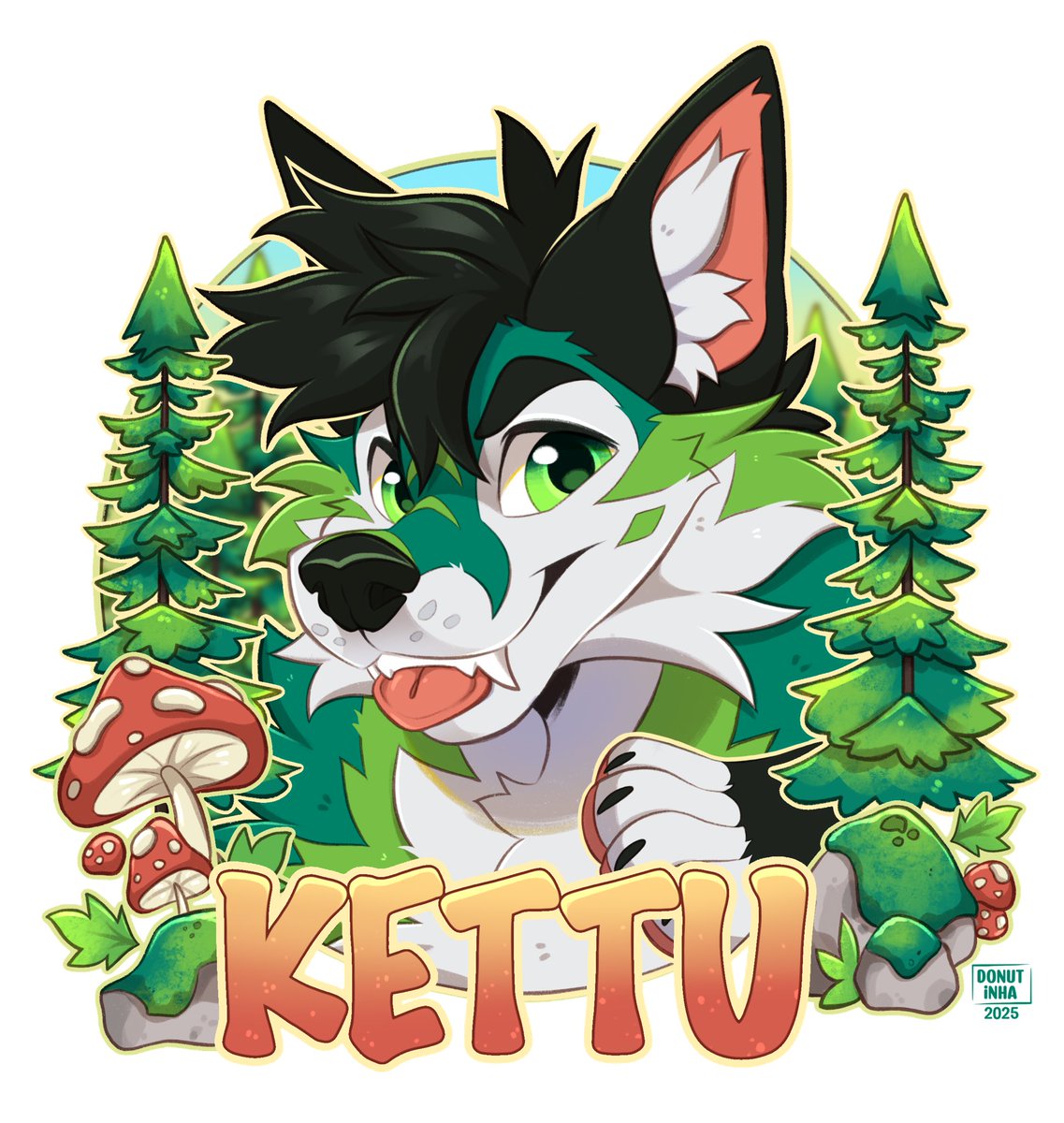 Themed Badge for Kettu 🌲🍄