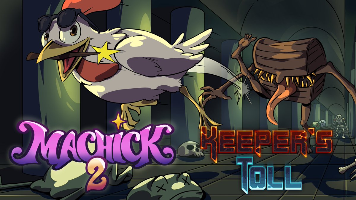 🐓 Play Machick 2! ✨ Deadpixel Studios tweet media