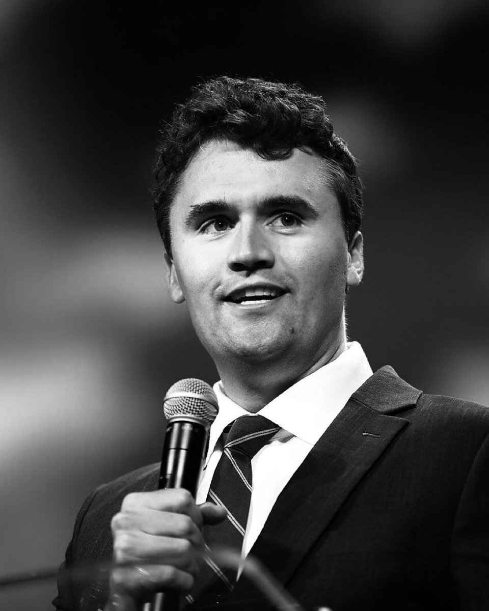 RIP Charlie Kirk.🙏🏻

A beacon of free speech and expression.

Brutally shot dead.

Shocking!

My thoughts and prayers go out to his wife two children friends and extended family at this sad time!😞

The left couldn't beat him in debate,So they resorted to shooting him!😐