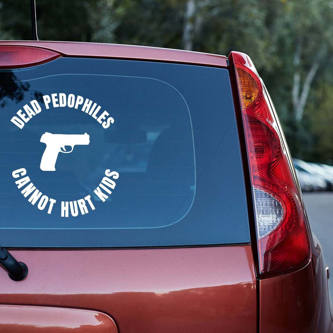 expired pedophiles cannot hurt children Vinyl decal - bit.ly/4j3dx6P
This was an order from my amazon store. You can get this on amazon at amzn.to/4pgXLIr. This one is headed for Wisconsin