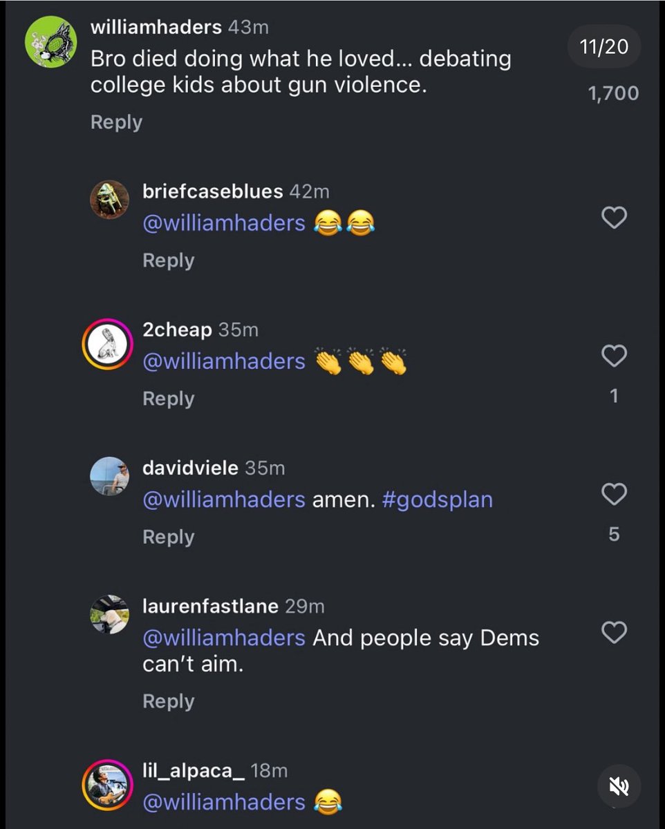 May God be merciful to you people, because I sure as hell can’t be.