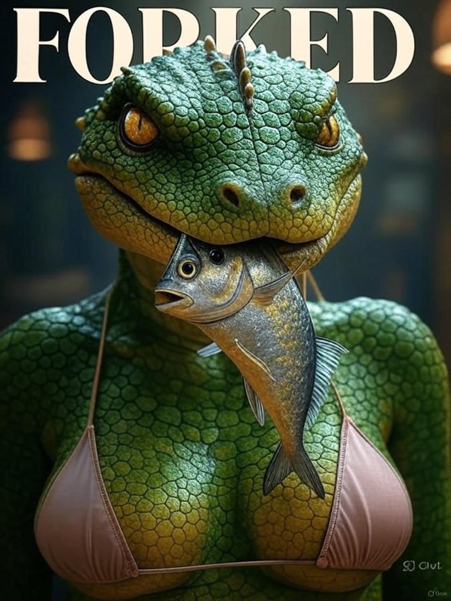 CoolColdColdest's tweet image. Sexy or Not? … via @grok 

On this week’s episode of Forked (THE show for the modern Reptilian Man), we debate whether a dangly tongue or a tasty fish is more arousing on a first date.
