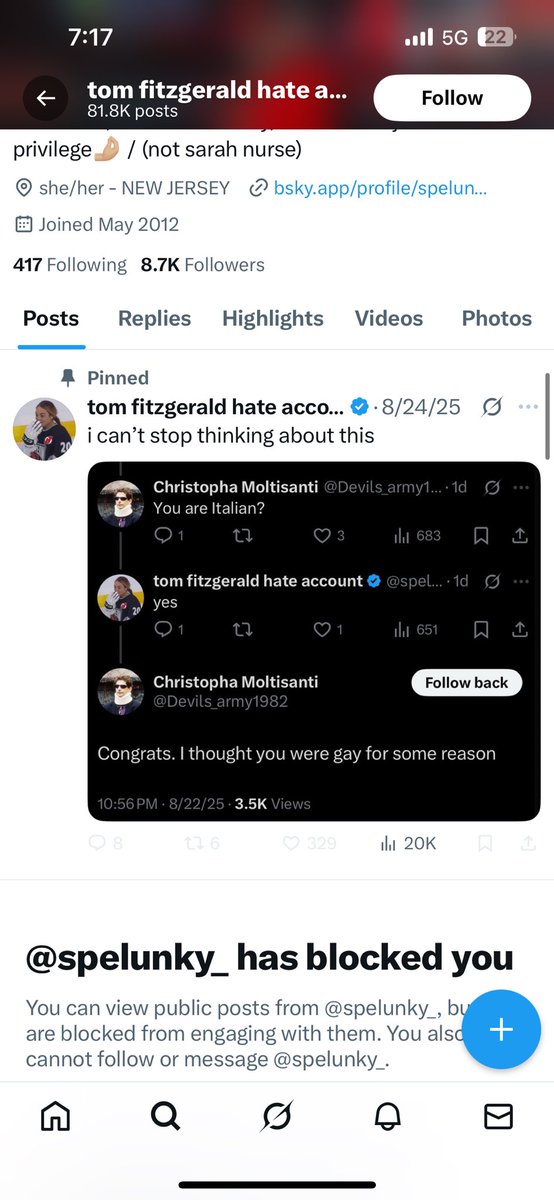 Can dish it out to deceased political commentators but can’t take it from fellow burners? Got it. 
<a href="/spelunky_/">tom fitzgerald hate account</a>
