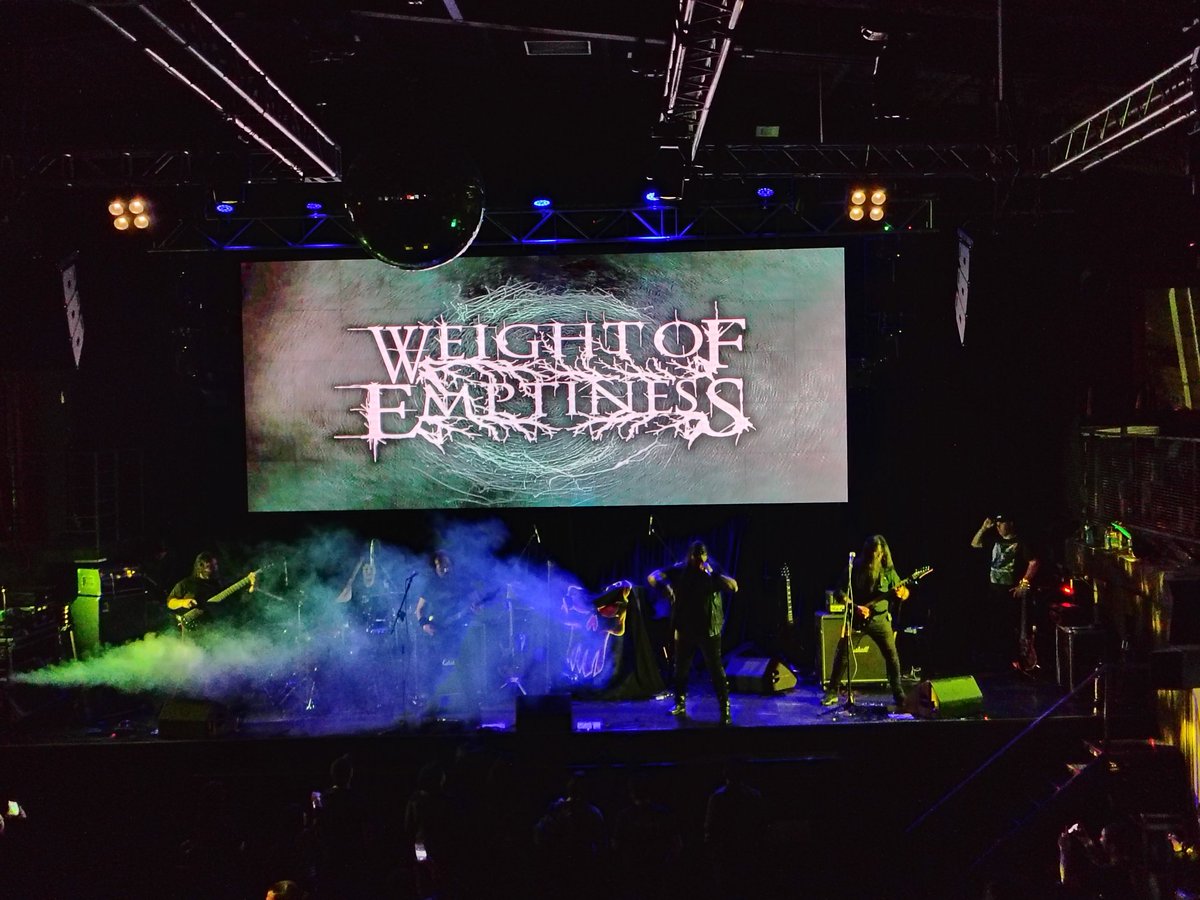 Para mi una de las mejores bandas chilenas...

WEIGHT OF EMPTINESS 🤘🏻🤘🏻🤘🏻