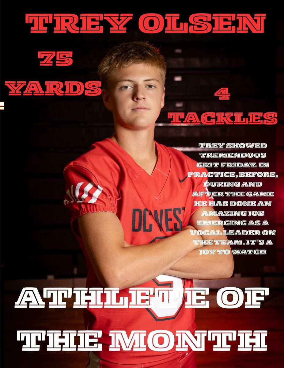 💯Congratulations to our Student Athletes of the Month! 🟥⬜️⬛️
#BetterTogether #RiseUp