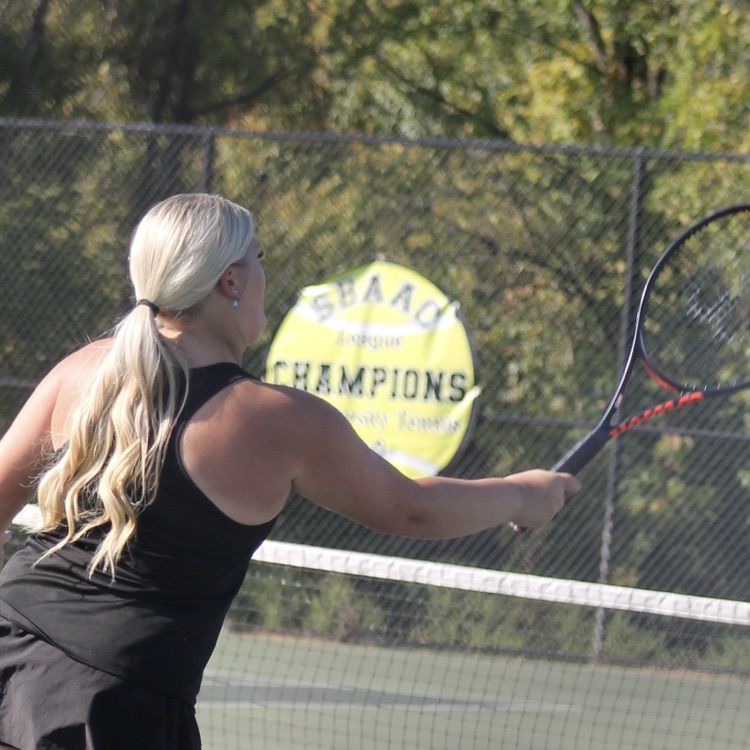 Girls Tennis gave CNE unexpected competition today but came up short by one point. Keep working hard ladies!! 🎾⚫️🟡