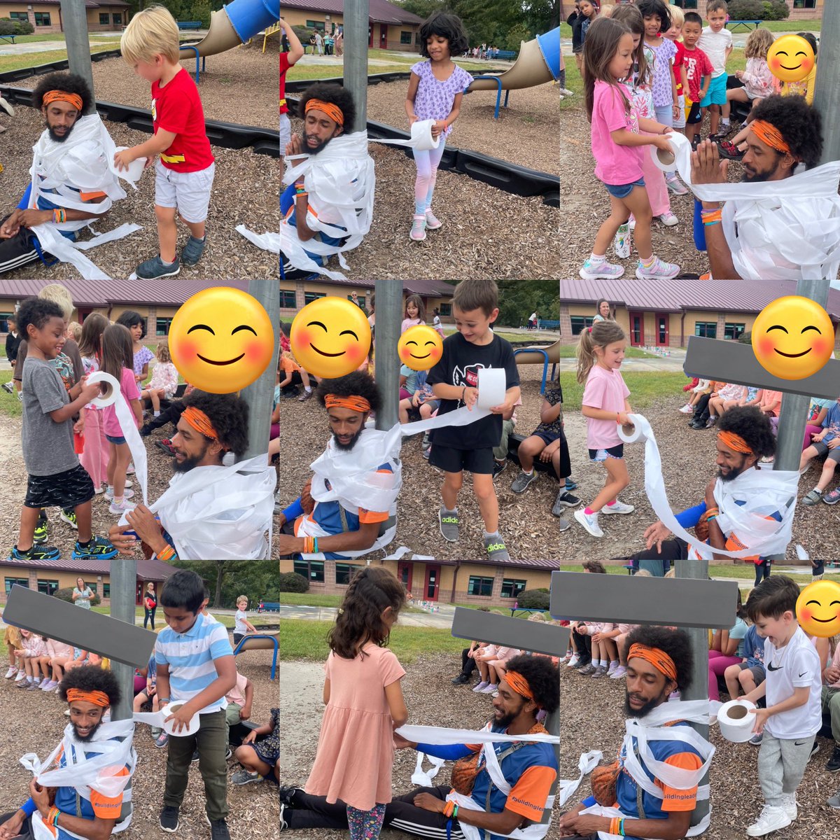 classofMrsSine's tweet photo. Today we got to 🧻 the @ApexLeadership2 for getting the most logins and we got to 🥧 them in the face for getting the most shares! Thank you parents for all that you are doing to help us stay at the top! 🥇🏅🧡💙@OliveChapelElem @ErinKelleyMay @jmboyer @AshleyPCharles https://t.co/fAxpUq4aKU