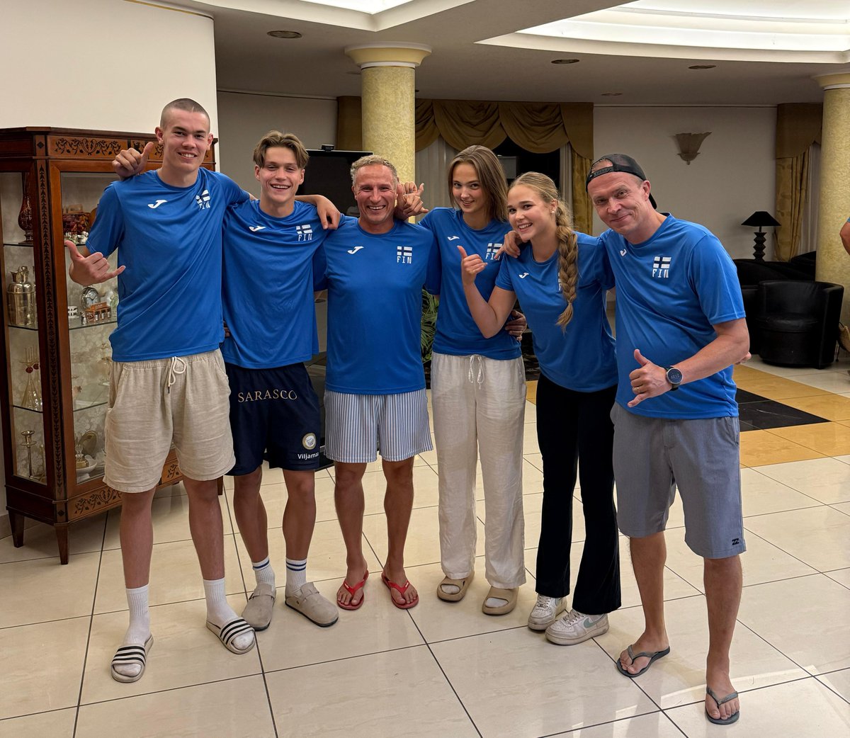 U18 EM-kisat
Corigliano Rossano, Italia

Konsta Viljamaa / Niilo Kilpinen [11]
Klo 13.40 vs Lambert/Vercauteren BEL [22]

Maisa Kyröläinen / Anna Laaksonen FIN [10]
Klo 14.30 vs Finholth/Skarlund NOR [23]
Klo 17:50 vs Staver/Osadet MLD [26]