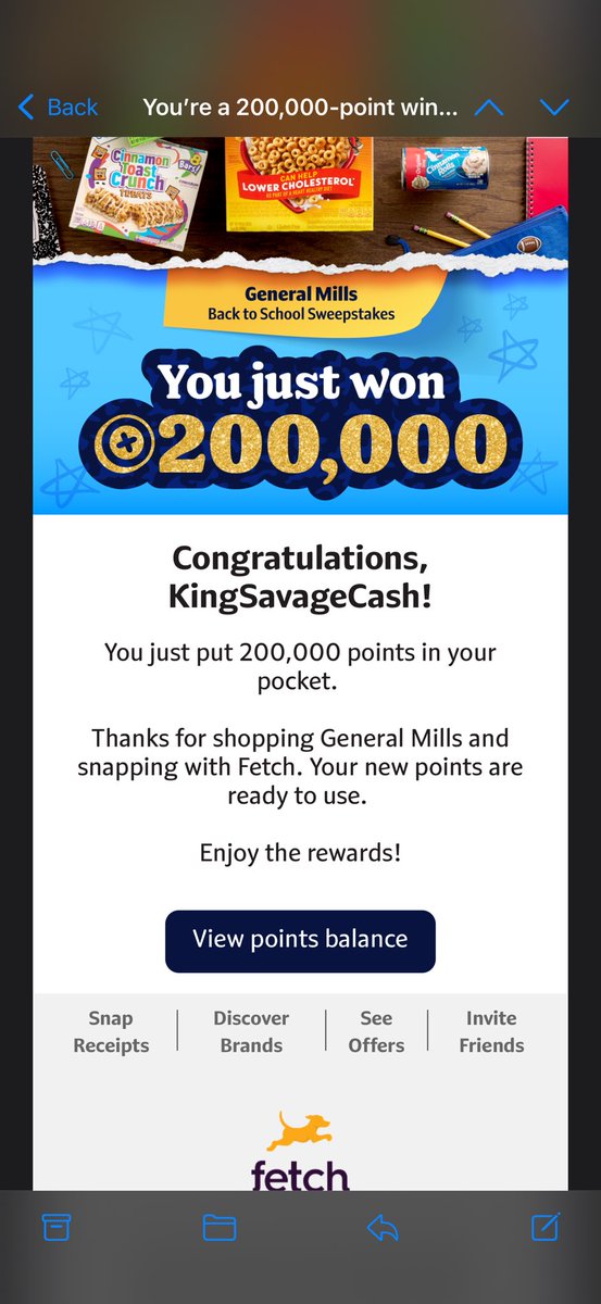 HeFromDa912's tweet image. #FetchHappy My favorite reward are the EBay gift cards. Thanks for the opportunity to win 200k points.