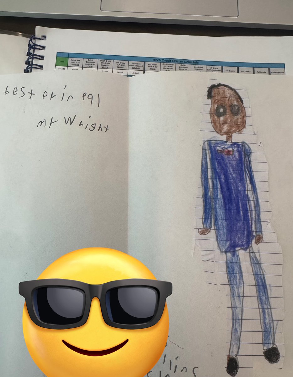 Shoutout to my amazing staff and students for making today unforgettable. Got everything but a happy birthday song &amp; everything but a balloon 🤣. Grateful for the love, laughter, &amp; appreciation. Proud to be Principal of Birch Creek! 
💙💚💙💚