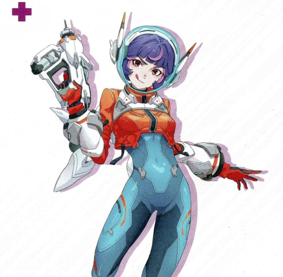 Official Overwatch Japan Juno Postcard scan ♡