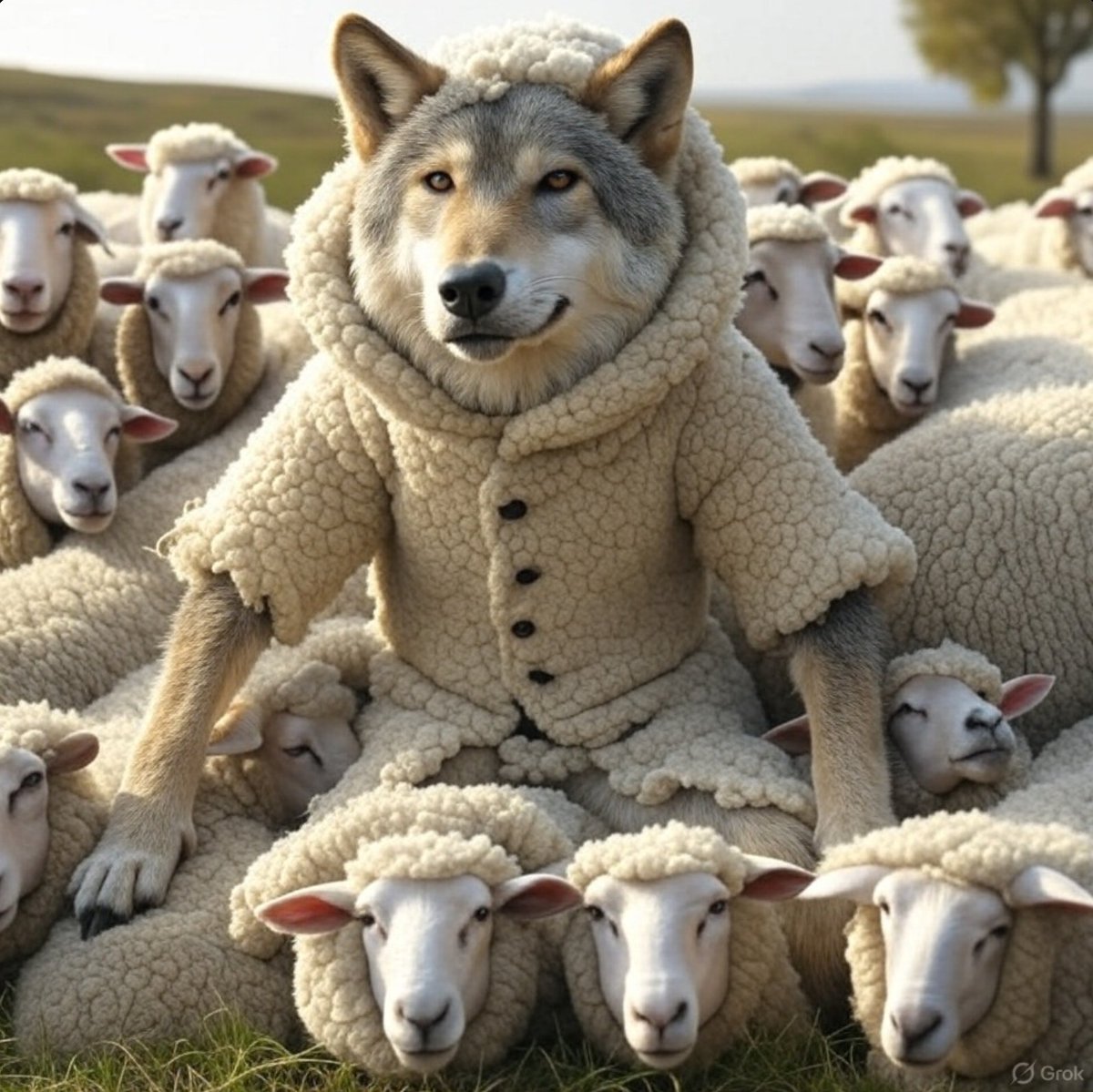 alexstuehmer1's tweet image. #ProblemReactionSolution The sheeple will scream for the wolf to save them.