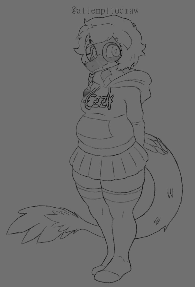 Elynne has been eating a little too much... Amazing art by my dear friend! <a href="/attempttodraw/">Try Draw (closed commission)</a> <a href="/TonsdeNos/">Tons de Nós (Shades Of Us) Project</a>