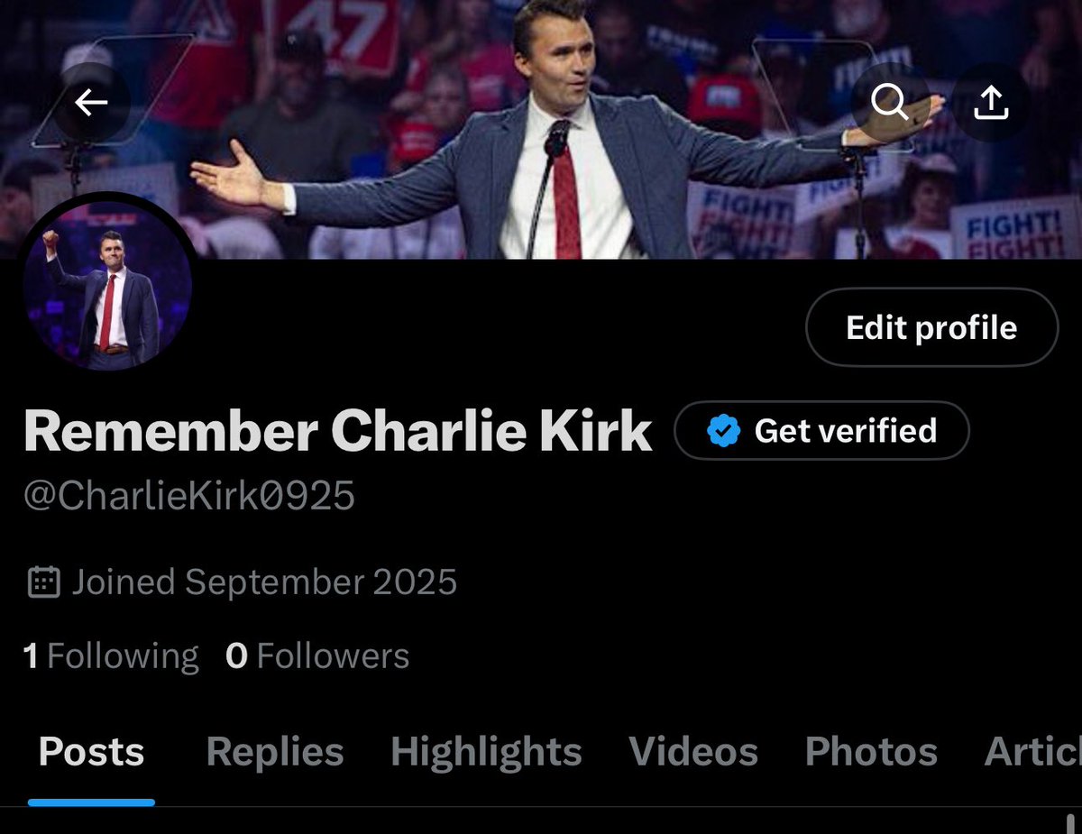 WallStreetApes's tweet image. The Left murdered Charlie Kirk to silence his voice and stop his powerful message

We won’t let that happen. We will keep Charlie Kirk’s voice alive by posting every day on this new account dedicated to making sure his voice is still amplified

-&amp;gt; Follow @CharlieKirk0925