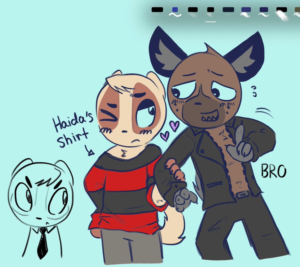 anaikyun's tweet photo. #anaida #anai #haida #aggretsuko this is my YASS face https://t.co/JpAou24x08