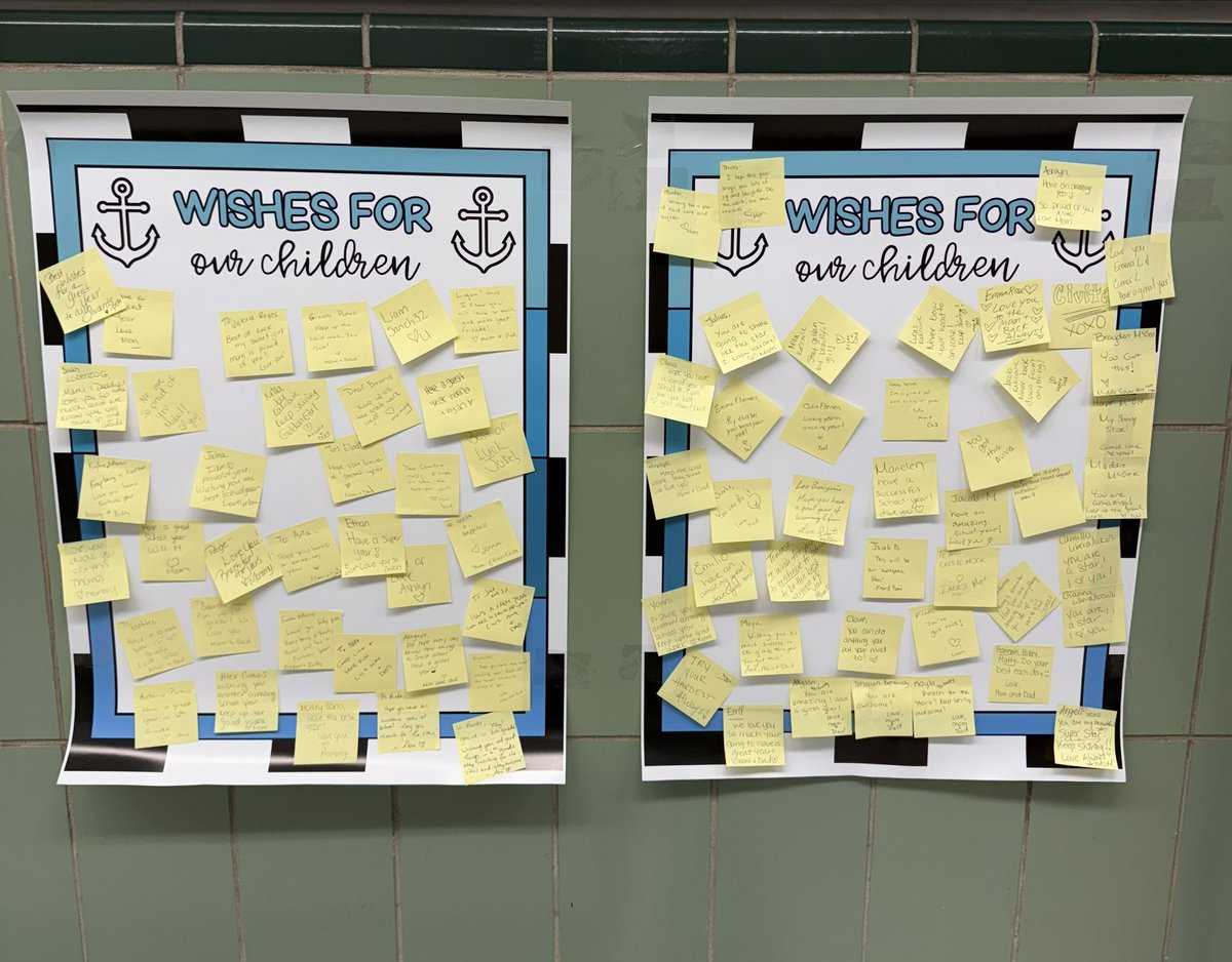 msstolls's tweet photo. We had such a wonderful night meeting all of our families at Back to School Night! We loved seeing so many parents/guardians share their wishes for their children this year… we know our students are going to shine so bright! ⭐️ @OSchoolsPR https://t.co/aRWklaQOZ9