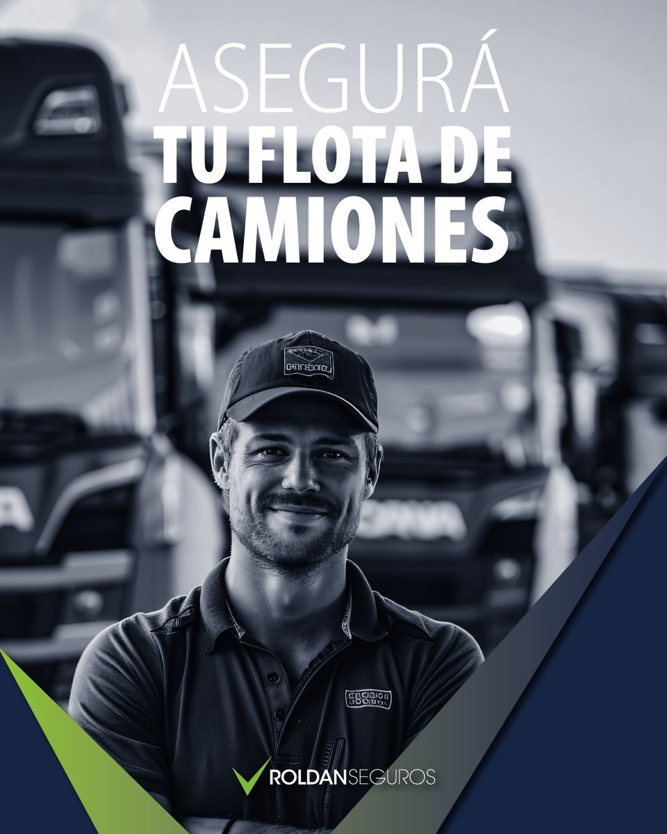 ¡𝐍𝐨 𝐩𝐨𝐧𝐠𝐚𝐬 𝐞𝐧 𝐫𝐢𝐞𝐬𝐠𝐨 𝐭𝐮 𝐟𝐥𝐨𝐭𝐚 𝐝𝐞 𝐜𝐚𝐦𝐢𝐨𝐧𝐞𝐬! 🚚 

🛡️ Protección total contra accidentes, robos, daños y más. Tu flota y tu negocio siempre cubiertos.🔑

📍Contáctanos
📞 +54 9 11 4992-3018
💻seguros@roldanseguros.com
🌐roldanseguros.com