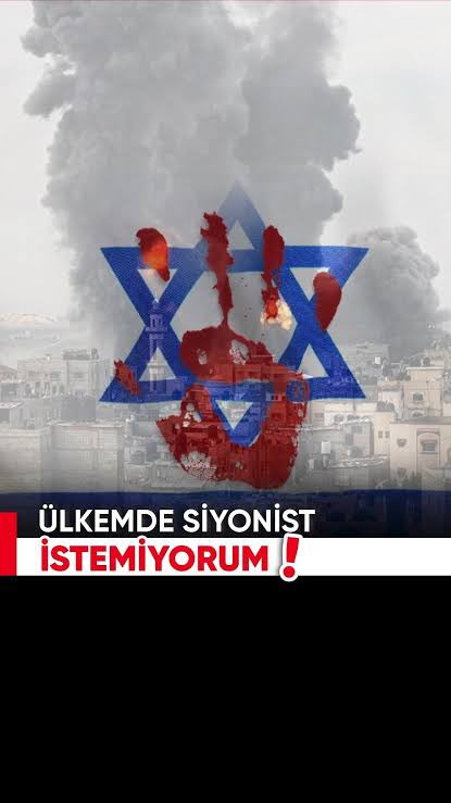 Türkiye'deki, israil vatandaşı olan yahudiler vatandaşlıktan atılsın.
İsrail'de, Türk yok ama Türkiye'de yahudi çok....

israil işgalci siyonist bir terör örgütüdür."

___
ABD'li İsrail CharlieKirk ölmüş Siyonizm Mossad #Trump #MasterChefTürkiye #saldırı  Mondragon #AslıEnver