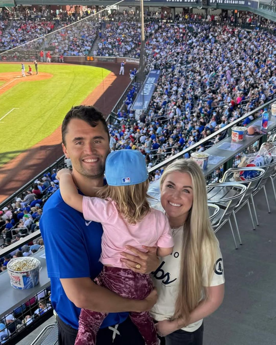 Troy Bentley on X: "Charlie Kirk a political activist, who co-founded the  organization Turning Point USA in 2012, was a husband and father to two  children. He married former Miss Arizona USA