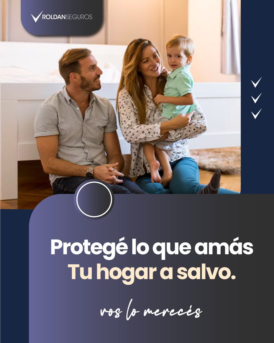 🏡🔐 𝐏𝐫𝐨𝐭𝐞𝐠é 𝐭𝐮 𝐡𝐨𝐠𝐚𝐫 𝐜𝐨𝐧 𝐞𝐥 𝐫𝐞𝐬𝐩𝐚𝐥𝐝𝐨 𝐪𝐮𝐞 𝐧𝐞𝐜𝐞𝐬𝐢𝐭á𝐬

✅ Planes flexibles adaptados a vos.
✅ Atención personalizada profesional.
✅ Trayectoria, solidez y compromiso.

📞 +54 9 11 4992-3018 
🌐 roldanseguros.com