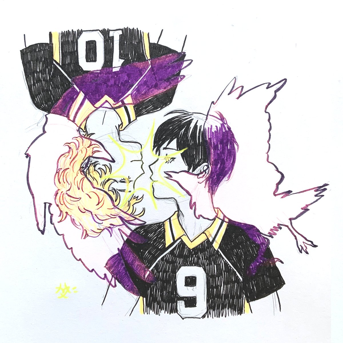 i rise from my grave to post this humble kghn sketch for kghn day #2025影日の日