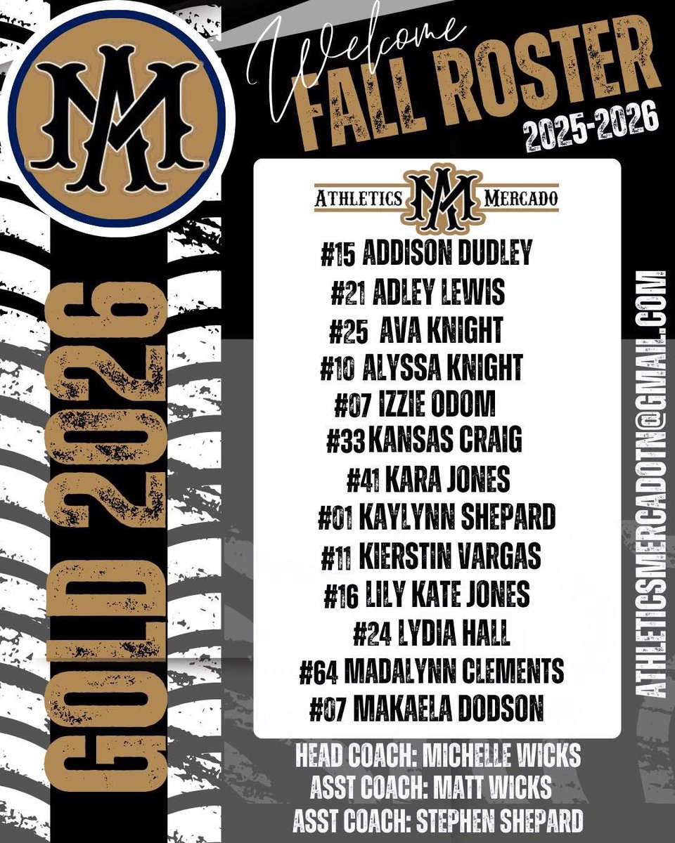 Roster is set and these ladies can’t wait to get to work!