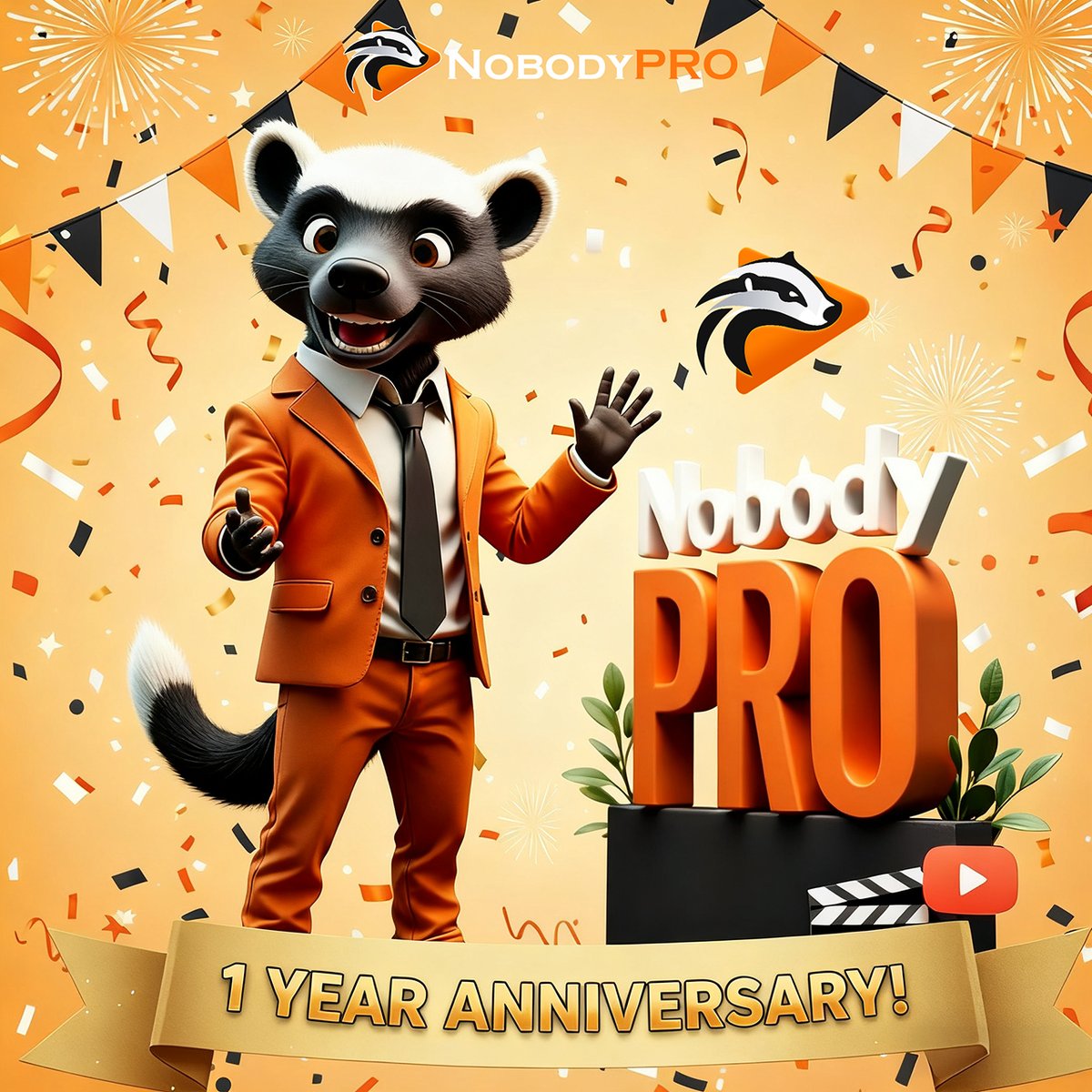 Nobodypro_AI's tweet image. 🎉NobodyPRO 1st Anniversary — thank you for being with us! Over the past year, we’ve grown and explored together; in the journey ahead, we’ll keep moving forward toward greater horizons. The best is yet to come!