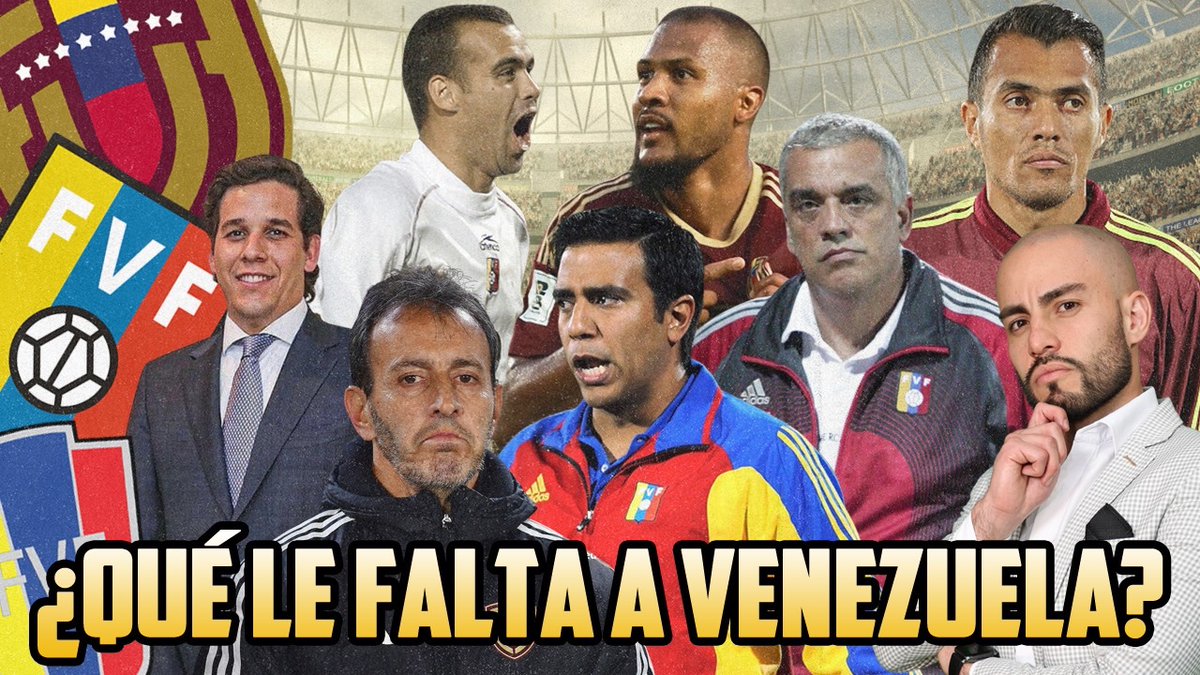 🇻🇪🤔 [OPINIÓN] ¿QUÉ LE FALTA A VENEZUELA? || ¿POR QUÉ SE LE NIEGA EL MUNDIAL A LA VINOTINTO || ANÁLISIS HISTÓRICO

🔔 Nuevo video en mi canal de YouTube. Link a continuación 👇