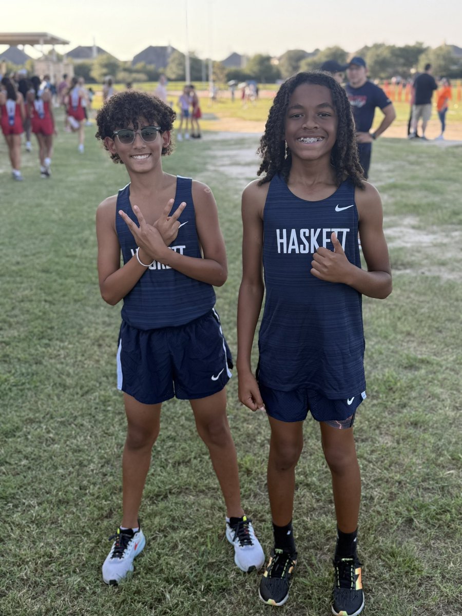 MrsMWilliams5's tweet image. From the turf to the dirt, let’s go CJ! Top 15 finisher! 🏃🏾‍♂️ #WeAreHaskett @HaskettJH @HJH_Athletics