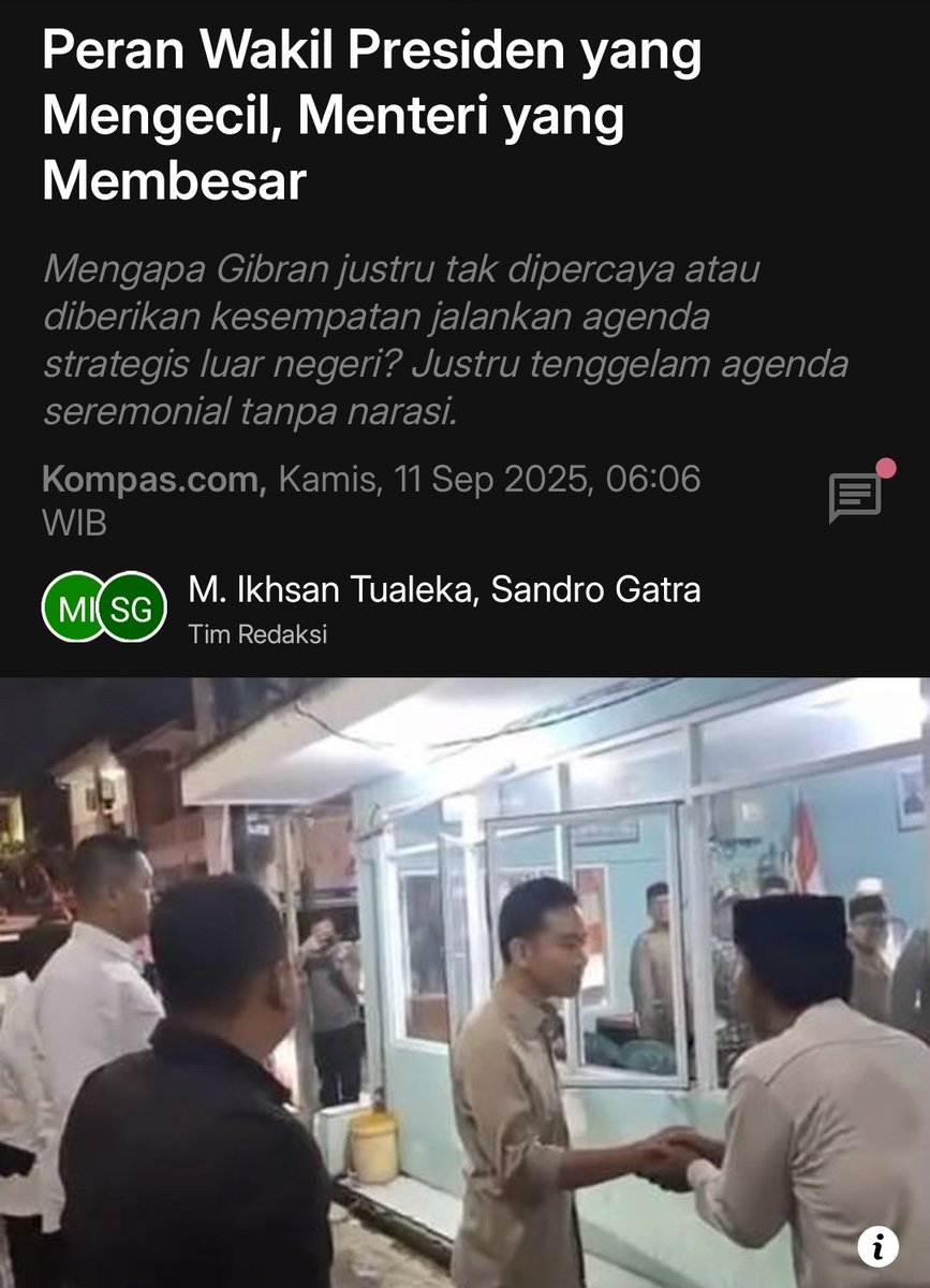 Makan gaji buta aja mas wapres
