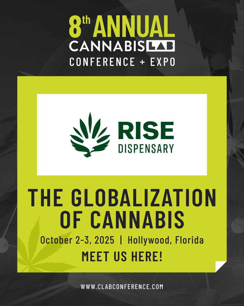 It has been a while since we had a chance to catch up with our friends and sponsors at RISE Dispensary / Green Thumb Industries (<a href="/GTIGrows/">Green Thumb Industries (GTI)</a> ), and Angelica Lilley. Be sure to catch up with them at the conference and ask how it's growing!?! risecannabis.com