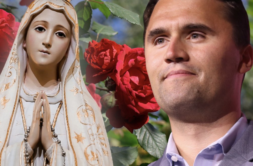 Charlie Kirk said Mary is the solution to toxic feminism. Later he was seen attending Mass at a Catholic parish with his family. 

This is a spiritual battle. The demons knew the path he was on and how strong he would become.

Pray for his soul and for his family.