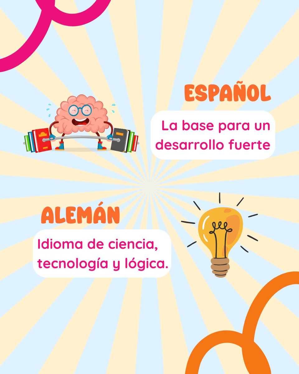 linkids_idiomas's tweet image. Aprender idiomas desde pequeños es abrir puertas al mundo 🌎.
Con LINKIDS tu hijo puede crecer con 5 idiomas desde los 0 años.

📌 Agenda tu clase 👉 linkids.com.mx
📲 WhatsApp 👉 wa.me/5215517005534

#Linkids #IdiomasDesdeBebés