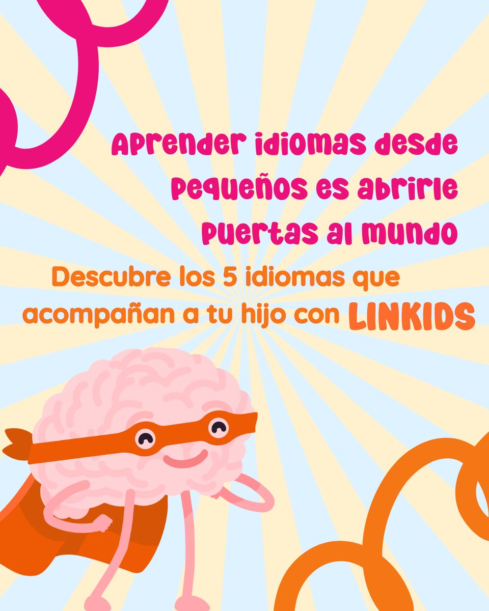 linkids_idiomas's tweet image. Aprender idiomas desde pequeños es abrir puertas al mundo 🌎.
Con LINKIDS tu hijo puede crecer con 5 idiomas desde los 0 años.

📌 Agenda tu clase 👉 linkids.com.mx
📲 WhatsApp 👉 wa.me/5215517005534

#Linkids #IdiomasDesdeBebés