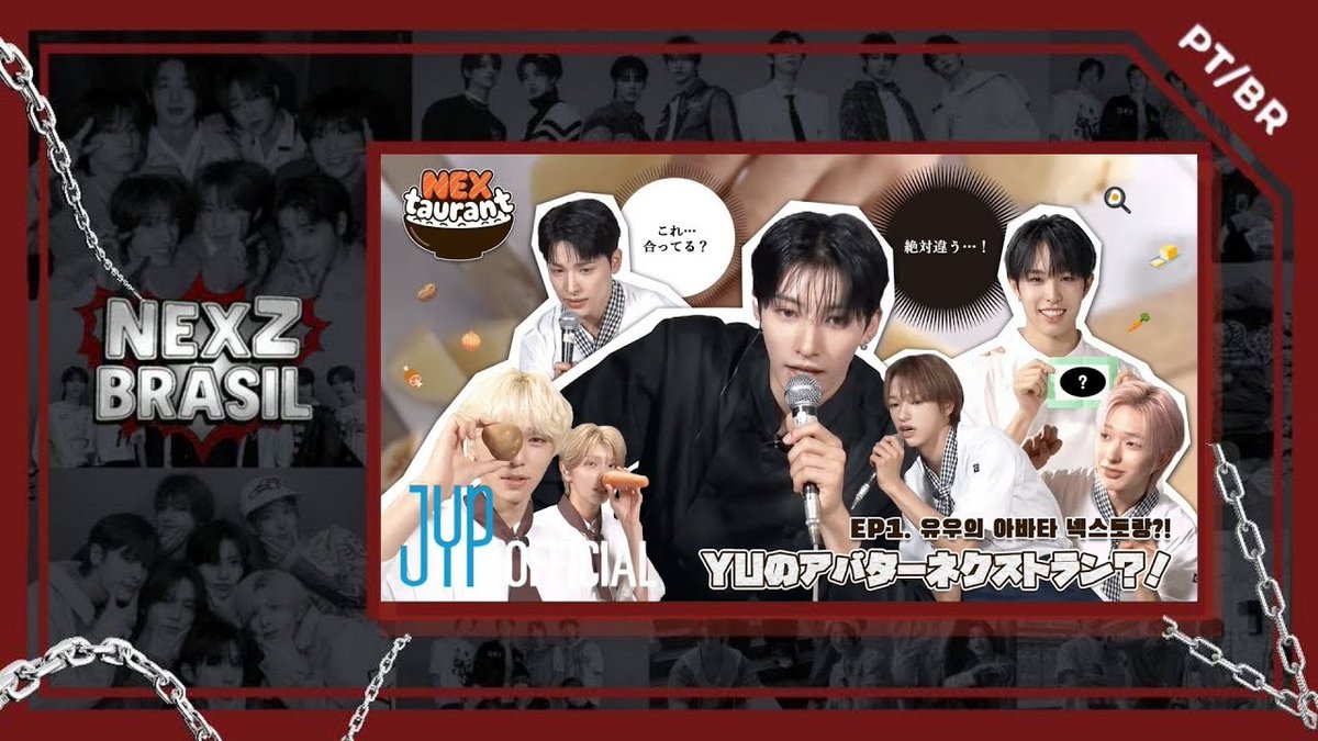 NEXZBRA's tweet image. #FANSUB | NEX2Ys! O "Avatar Nextaurant do Yu do NEXZ #1" já está disponível LEGENDADO em nosso canal! 🌟 

Assistam o vídeo pelo link abaixo e não se esqueçam de curtir, comentar e se inscrever. ❤

↝ youtu.be/WgD9OB4yHu4?si…

#NEXZ #넥스지 #ネクスジ @NEXZ_official