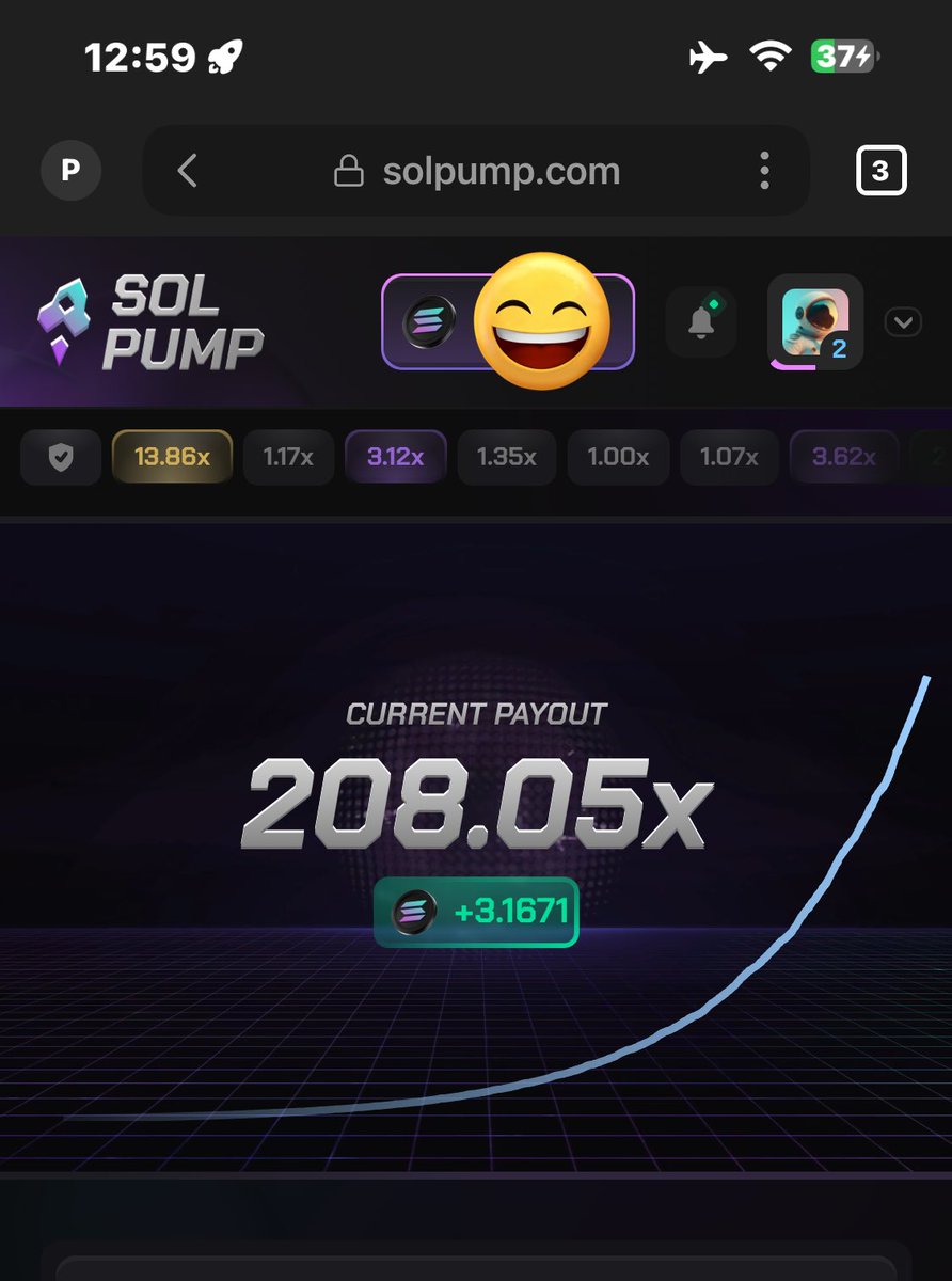 Ride the Multiplier with @solpumpcom Your Solana Crash Adventure Awaits!  Ready for a heart-pounding betting experience? Solpump is a decentralized  gambling platform on the Solana blockchain, delivering fast, private, and  provably fair