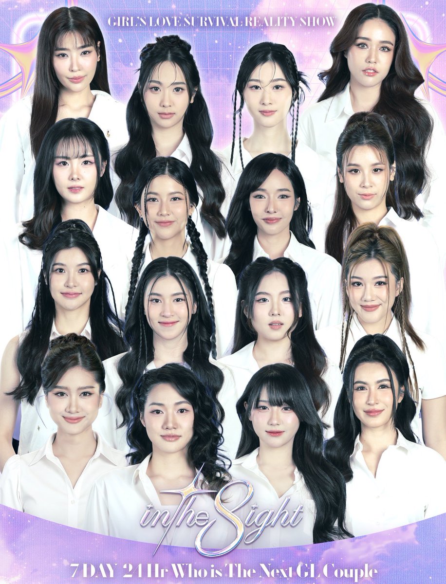 ータイGL注目動向！ー
#InThe8ight

16人の女の子達が、共同生活をする
GLリアリティーショー

まさかの本編外でも、YouTubeで
24時間ノーカット生配信形式...!?⏰😮

本編は、10月8日（水）20:15🇹🇭より、Workpoint23で毎週水曜放送！

最終的に8人が選ばれ、GLペアとして
活動をスタートします