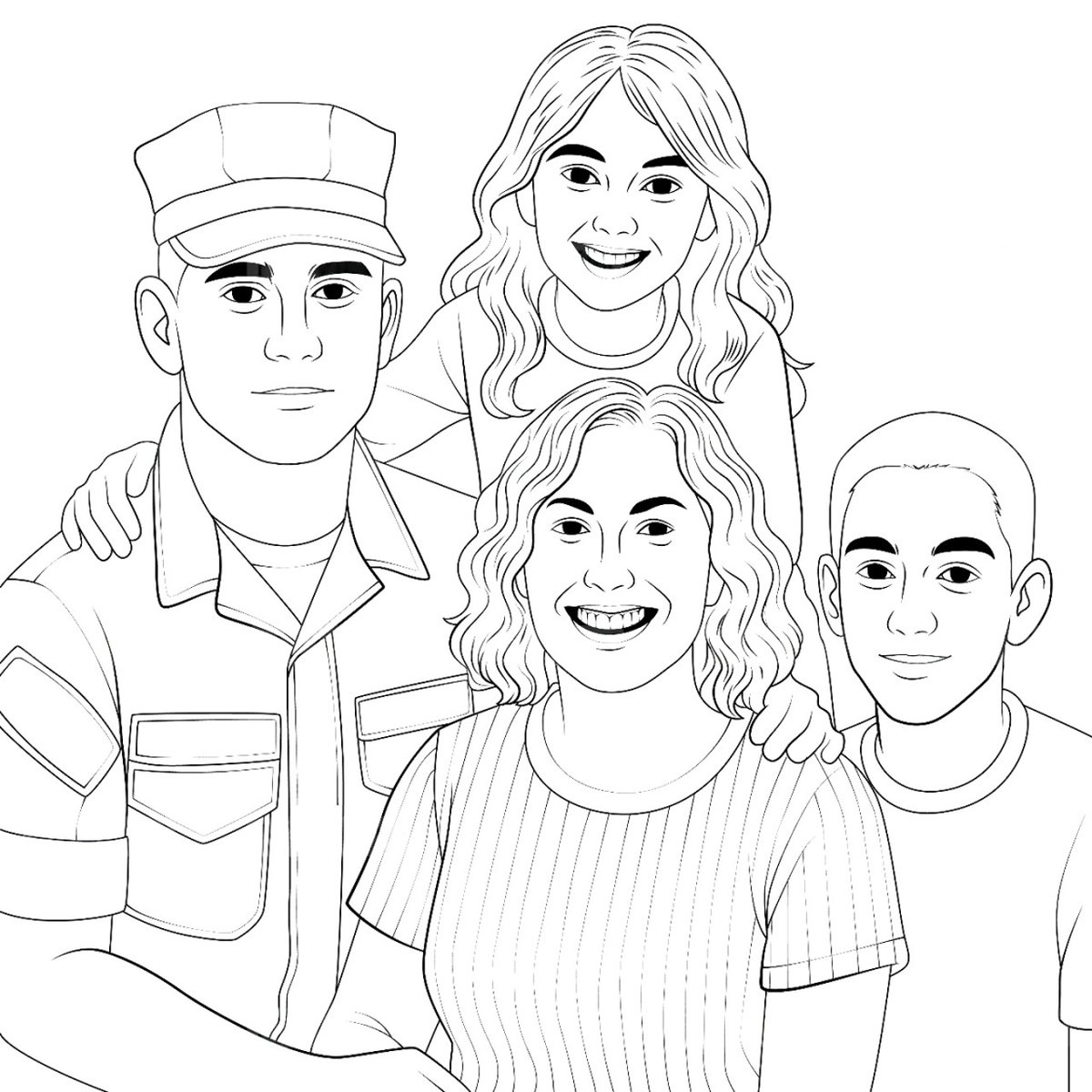 Just wrapped an another commission which is a family portrait art you gonna love it I think so #familyiseverything #Familylove #artcommissions #commissionopen