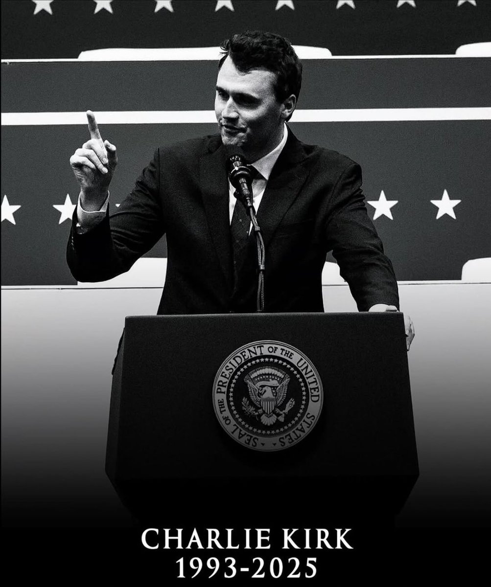 scmedicinals's tweet image. RIP Charlie. We need God more than ever in America. Prayers to his family, wife and two young children 🙏