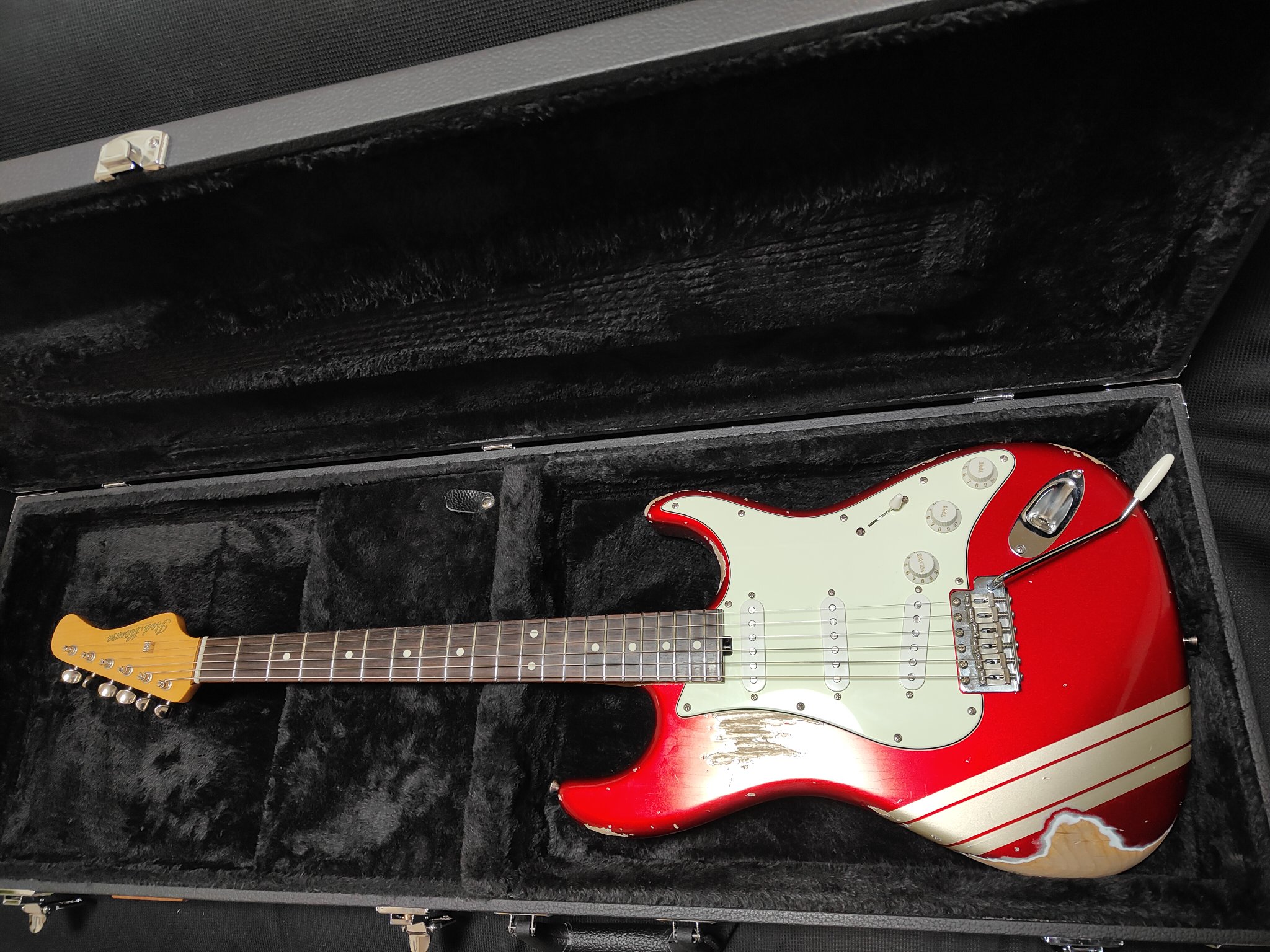 Red House エレキギター Red house Guitars General S・SSS 【カラーオーダー】Burgundy