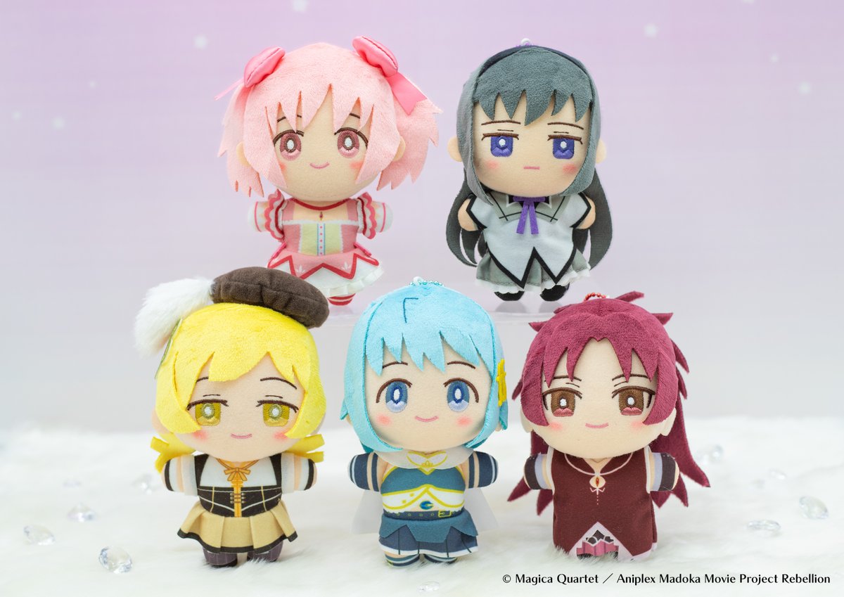🎀9月発売商品🎀 【魔法少女まどか☆マギカ みにコレ！ぬいぐるみ