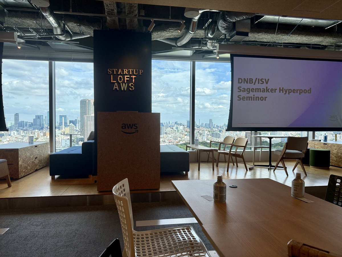 gobi8195's tweet image. AWSでイベント
#AWSStartupLoft