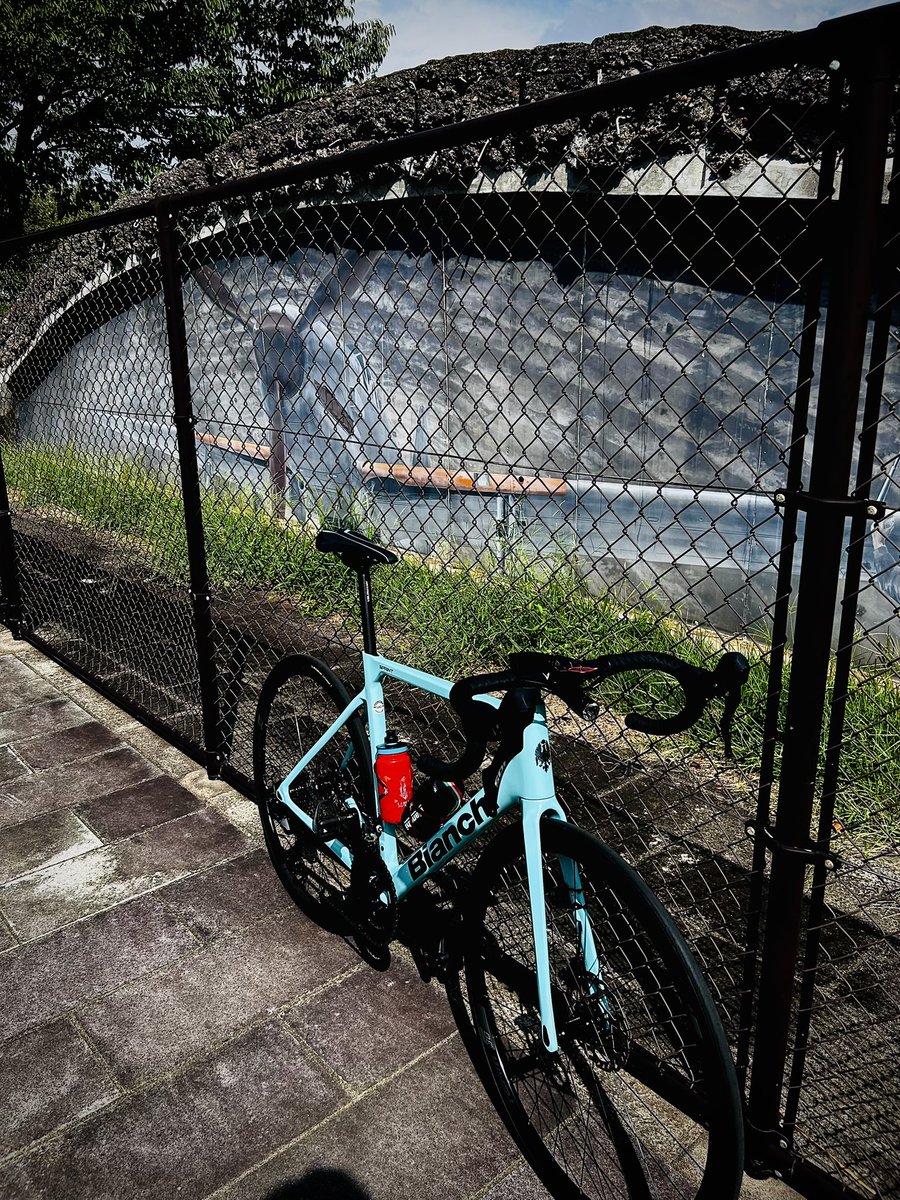 あちーよ

#サイクリング🚴‍♀️ 
#ロードバイク🚴🏻‍♀️