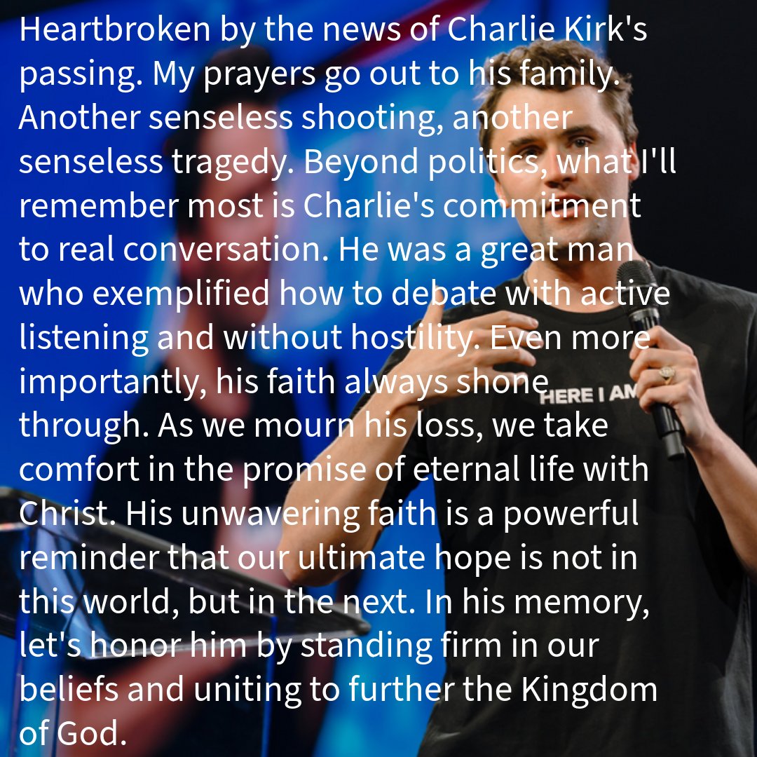 #CharlieKirk #Hope #Grief