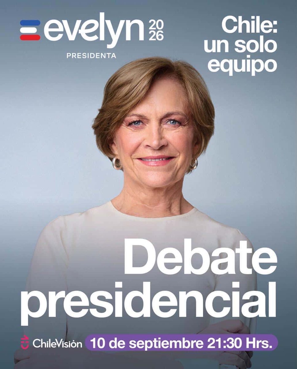 #EvelynPresidenta, bella por dentro y por fuera. La mejor candidata presidencial para Chile!!